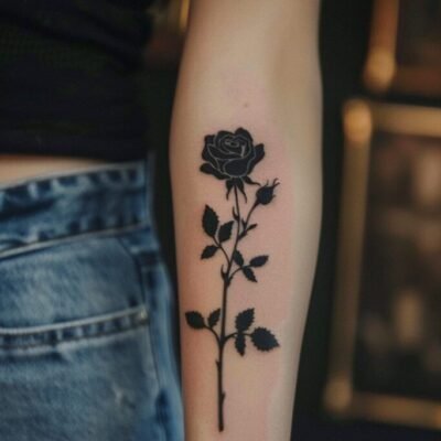 Black Rose Tattoo