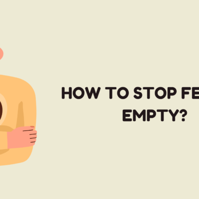 how to stop feeling empty